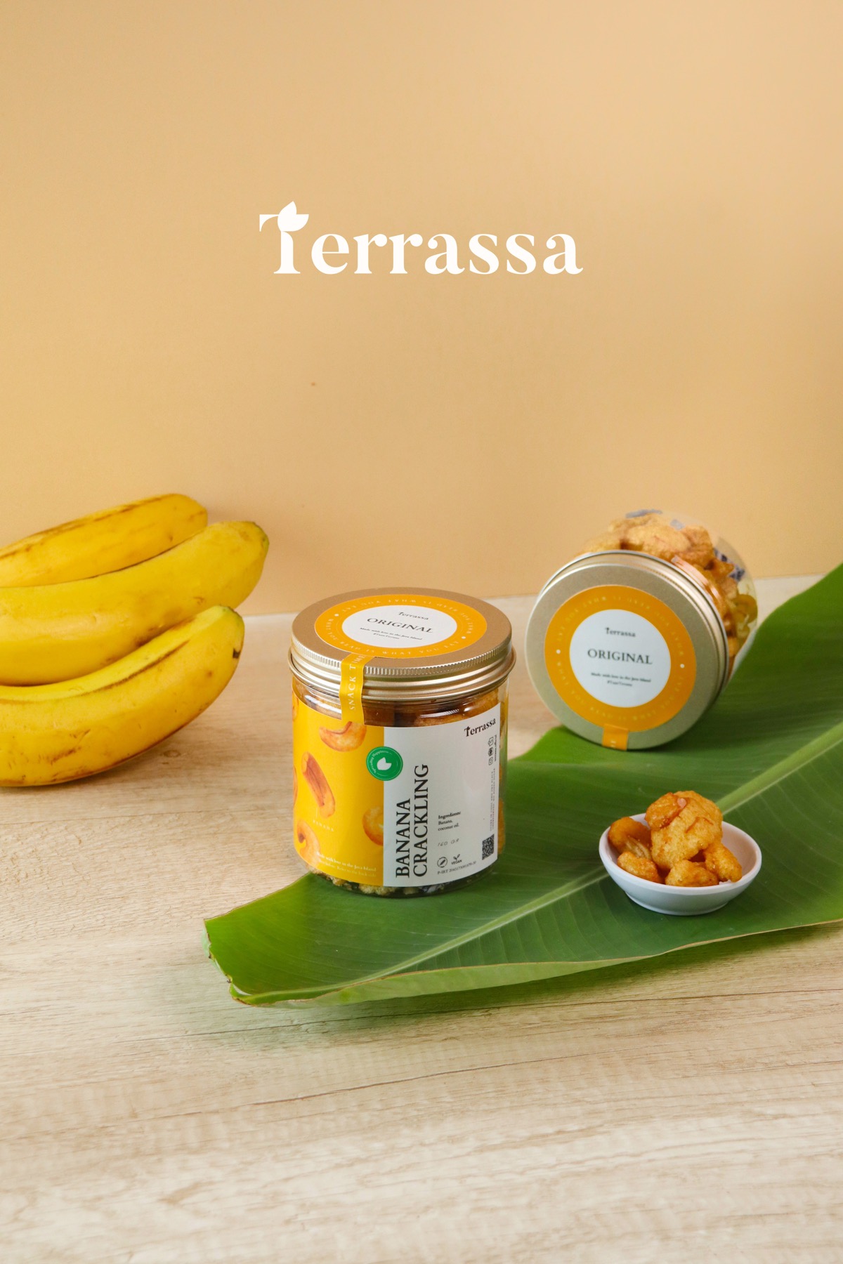 Terrassa Original with bananas